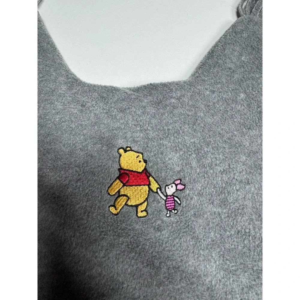 Vintage Winnie the Pooh Fleece Hat Size 4-14x Embroidered Piglet Pooh